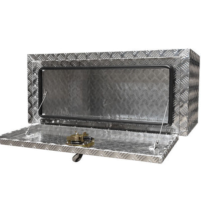 Aluminium Toolbox Ute Storage 2.5mm Checker Plate ABUTH 900mm - Bigeagle Toolboxes