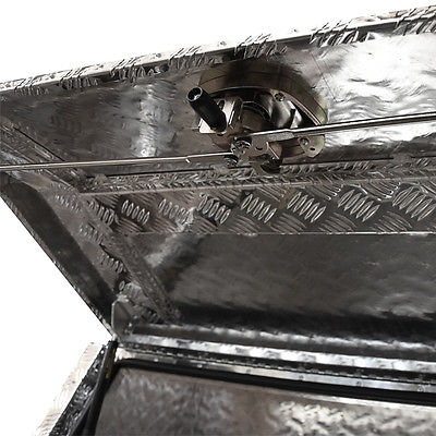 Aluminium Half Door with Drawers Toolbox for Ute Truck Storage ABHD3D2100 2100mm - Bigeagle Toolboxes