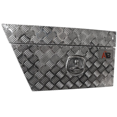 Aluminium Underbody Tool Box (LEFT) for Ute Truck Storage ABUBLH200 750mm - Bigeagle Toolboxes