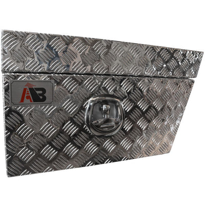 Aluminium Underbody Tool Box (LEFT) for Ute Truck Storage ABUBLH250 750mm - Bigeagle Toolboxes