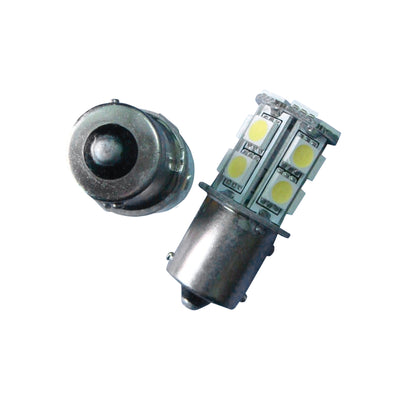 24V White LED BA15S 13SMD White 1156 Style small and bright for Truck Bus - Bigeagle Toolboxes