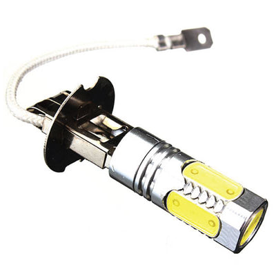 White Super Bright H3 7.5Watt Car Auto LED Day Driving Fog Light Bulb Lamp DC - Bigeagle Toolboxes