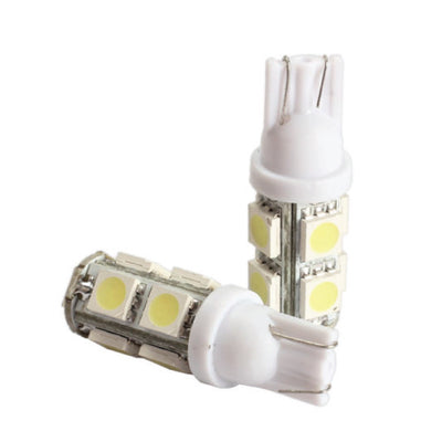 T10 Car LED 5050 9 SMD 6000k White Wedge Parker Side Light Bulb W5W 12VDC - Bigeagle Toolboxes