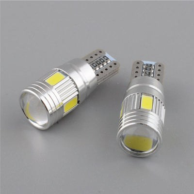 White T10 6SMD LED w5w Car Dash Tail Side Park Light super bright canbus 12V - Bigeagle Toolboxes