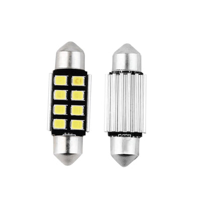 36mm White 8 LED Interior Festoon Dome Map Light Lamp Bulb Auto Car 12V DC - Bigeagle Toolboxes