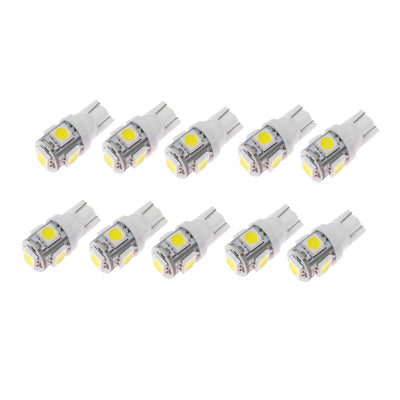 T10 LED 5SMD 5050 White 194 168 Car Light Bulb Lamp 12V Wedge Tail Side Auto - Bigeagle Toolboxes