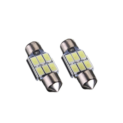 31mm 6SMD Festoon 5630 LED Car Interior Dome Map Light Bulb Globe Canbus OZ - Bigeagle Toolboxes