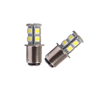 BAY15D 13SMD 5050 LED Brake stop tail light bulb globe 12V light car UTE 4WD - Bigeagle Toolboxes