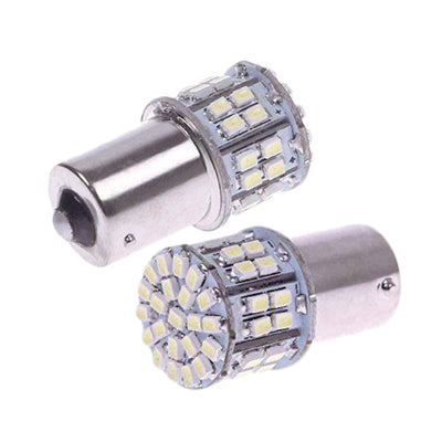 BA15S 1156 50 SMD 24V LED Bright White Tail Brake Reverse Lights Bulb 1206 - Bigeagle Toolboxes