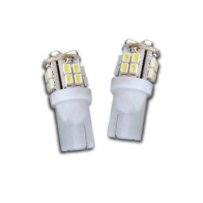 T10 20 SMD 6000K LED Small White Light Bulb - 194 168 2825 W5W 12V DC - Bigeagle Toolboxes