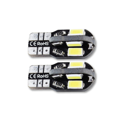 Canbus T10 5730 8 LED SMD White Car Side Wedge Light Lamp Bulb -194 168 W5W - Bigeagle Toolboxes