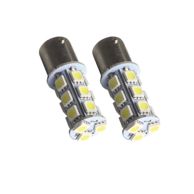 BAY15D 18SMD 1157 LED Dual Car Brake Stop Tail White Light Bulbs 12V - Bigeagle Toolboxes
