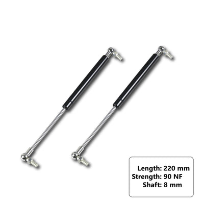 Gas Strut 220mm-90N  (8mm Shaft) Caravan, Trailer, Canopy, Toolboxes Struts - Bigeagle Toolboxes