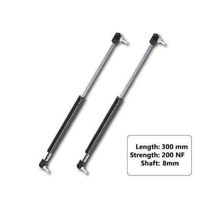 Gas Strut 300mm-200N (8mm Shaft) Caravan, Trailer, Canopy, Toolboxes Struts - Bigeagle Toolboxes