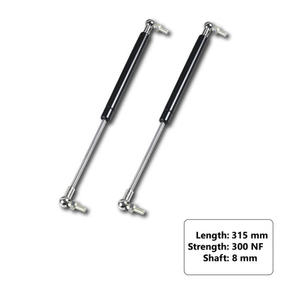 Gas Strut 315mm-300N (8mm Shaft) Caravan, Trailer, Canopy, Toolboxes Struts - Bigeagle Toolboxes