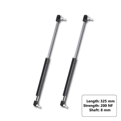Gas Strut 325mm-200N  (8mm Shaft) Caravan, Trailer, Canopy, Toolboxes Struts - Bigeagle Toolboxes