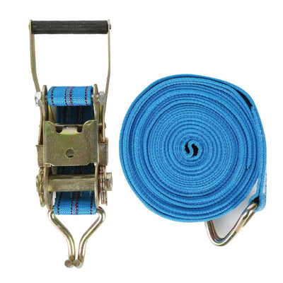 Ratchet Tie Down Straps (5 Packs) 50mm x 9m / LC:2500kg / Heavy Duty / Aluminum - Bigeagle Toolboxes