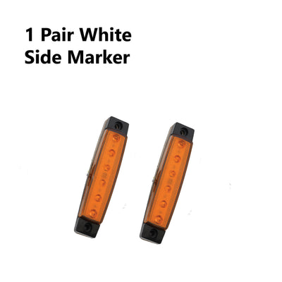 2 x 30 LED TRAILER LIGHTS KIT,10M 7 Core CABLE, 2 x Yellow Side Marker 12V - Bigeagle Toolboxes