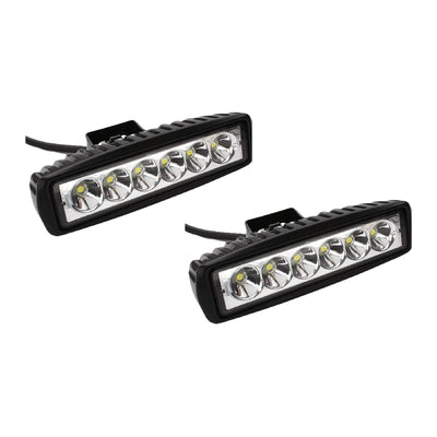 6 inch 30W LED Work Light Bar Driving Lamp Flood Truck Offroad MINING UTE 4WD - Bigeagle Toolboxes