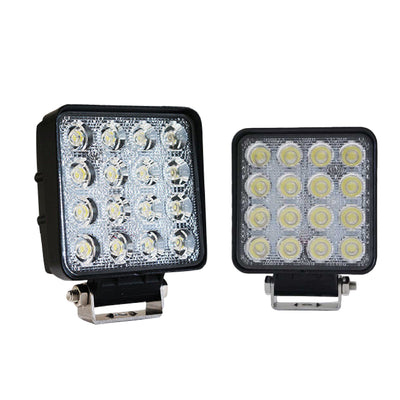 80W LED Flood Work Light Bar Lamp Phillips Lumileds Offroad Tractor Truck 4WD - Bigeagle Toolboxes
