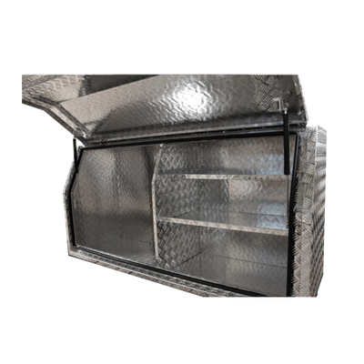 Aluminium Full Door Opening Toolbox for Ute Truck Storage ABFD1700M4 1700mm - Bigeagle Toolboxes