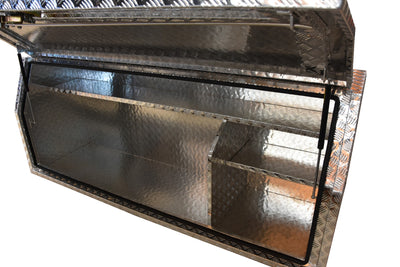 Aluminium Full Door Opening Toolbox for Ute Truck Storage ABFD2100M3 2100mm - Bigeagle Toolboxes