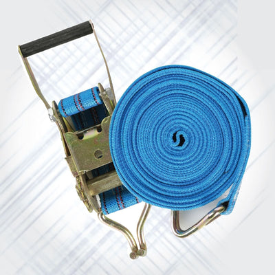 Ratchet Tie Down Straps (5 Packs) 50mm x 9m / LC:2500kg / Heavy Duty / Aluminum - Bigeagle Toolboxes