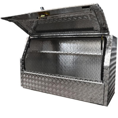 Aluminium Lower and Upper Double Door Toolbox for Ute Truck Storage ABLUDD1700M2 - Bigeagle Toolboxes